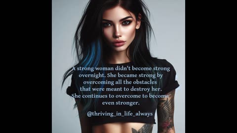 A Strong Woman Becomes Strong By Doing These Things