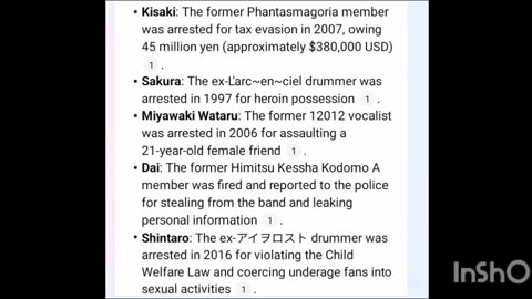 fuck visual kei, crimes done by visual kei artist/bands and affiliated