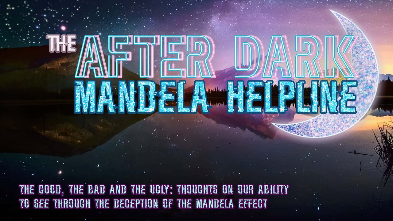 THE GOOD, THE BAD & THE UGLY OF BEING MANDELA AFFECTED - THE #MANDELAEFFECT HELPLINE - OPEN PANEL