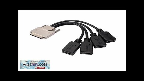 VHDCI Breakout Cable&Adapter-VHDCI(SCSI 68Pin) M to 4-Port HDMI AF Splitter Breakout Cable Review