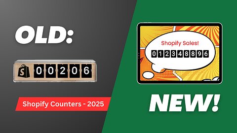 Shopify Counter Setup in 2025