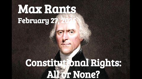 THE US CONSTITUTION IS A 'TAKE ALL OR NONE AT ALL' PROPOSITION