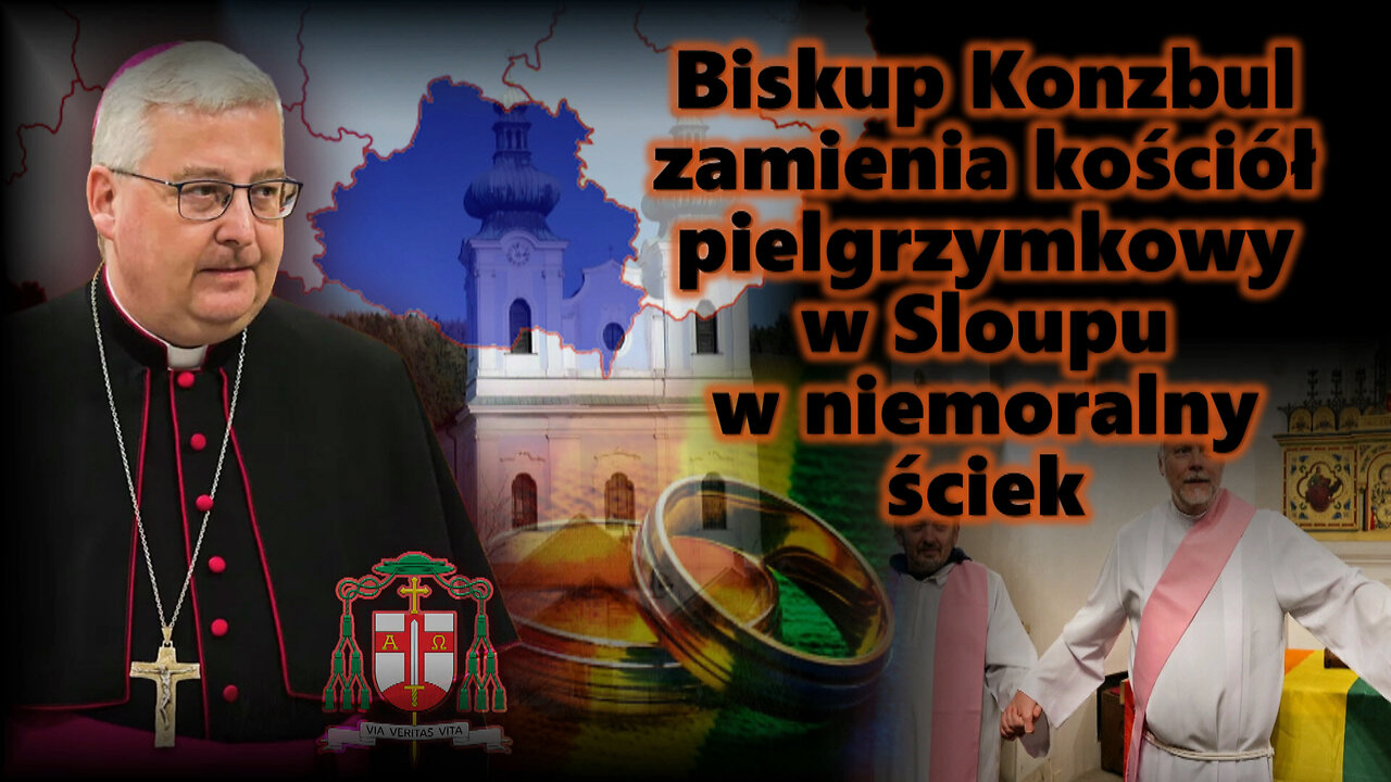 Biskup Konzbul zamienia kościół pielgrzymkowy w Sloupu w niemoralny ściek