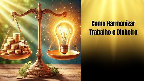 Como Harmonizar Trabalho e Dinheiro