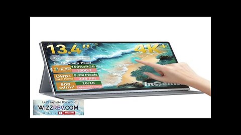 Intehill 13.4 Inch 4K Touch Screen Portable Monitor 3840*2400 500nits 100% sRGB Review