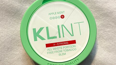 Klint Apple Mint (Nicotine Pouches) Review