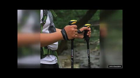 IPRee Adjustable Length Alloy Trekking Pole High-Strength Hiking Accessory for Women Review