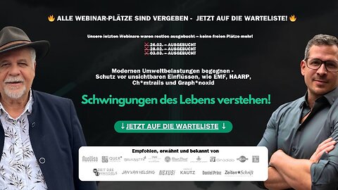 Neue Webinare (03/25) - Jetzt schnell Platz auf der Warteliste sichern!