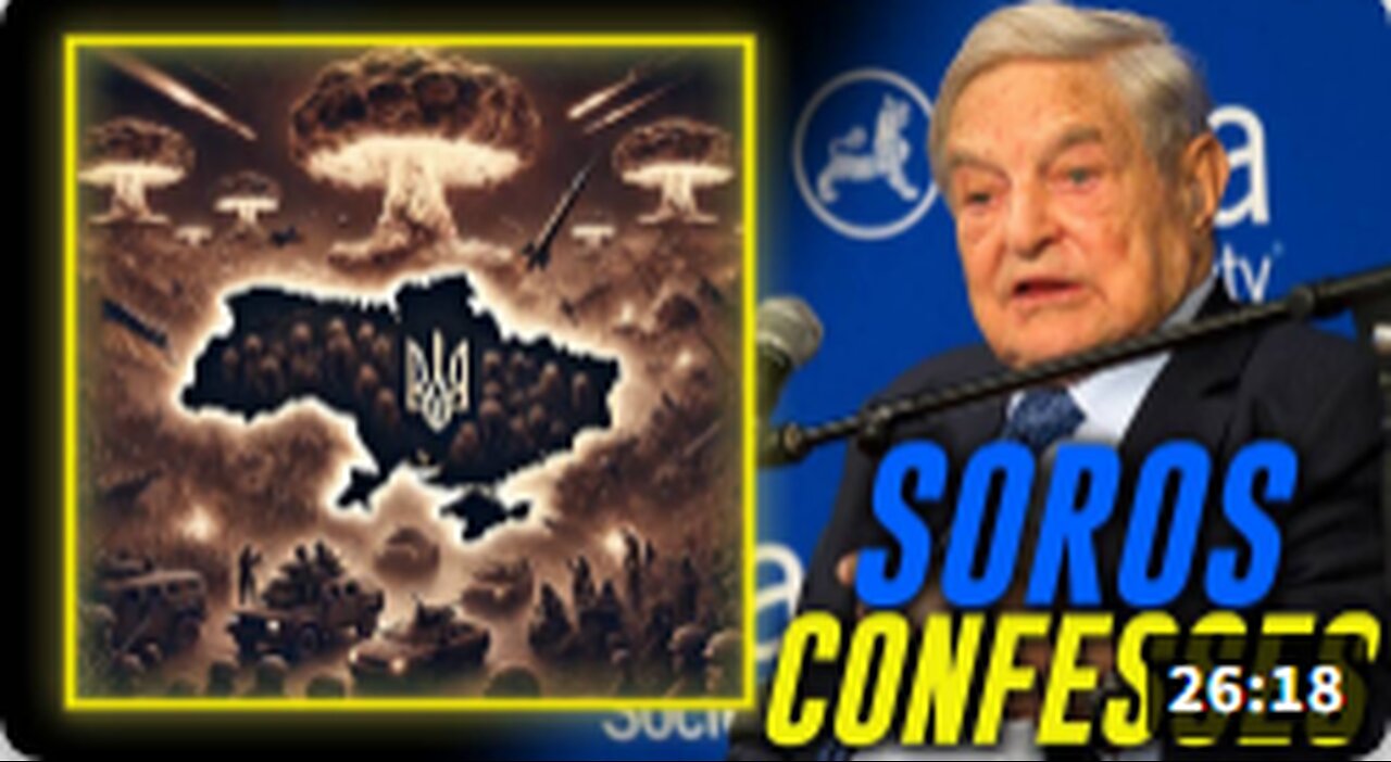 HISTORIC VIDEO: Watch George Soros Confess To Staging Multiple Coups In Ukraine & Starting The War Now Threatening The Planet With Nuclear Armageddon