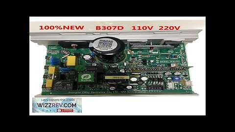 B307D Treadmill Motor Controller spirit 110V 220V for Johnson Treadmill Circuit board Review