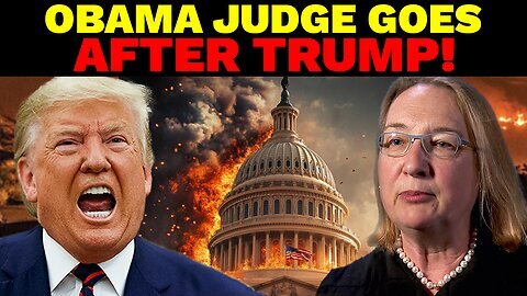 🔥BREAKING- You WON'T Believe what an Obama Judge JUST DID TO TRUMP!