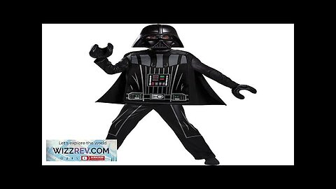 Star Wars Lego Darth Vader Costume Small Review