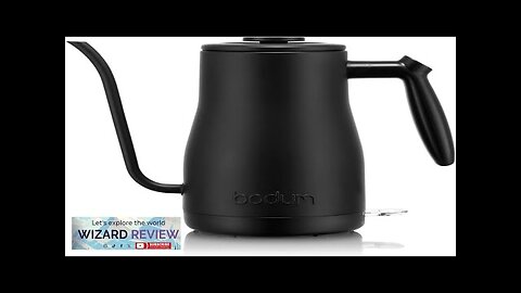 Bodum 34 oz Bistro Gooseneck Electric Water Kettle Pour Over Coffee Review