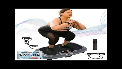 HOTWAVE Vibration Plate Exercise Machine for Lymphatic Drainage Power Vibrating Plates Review