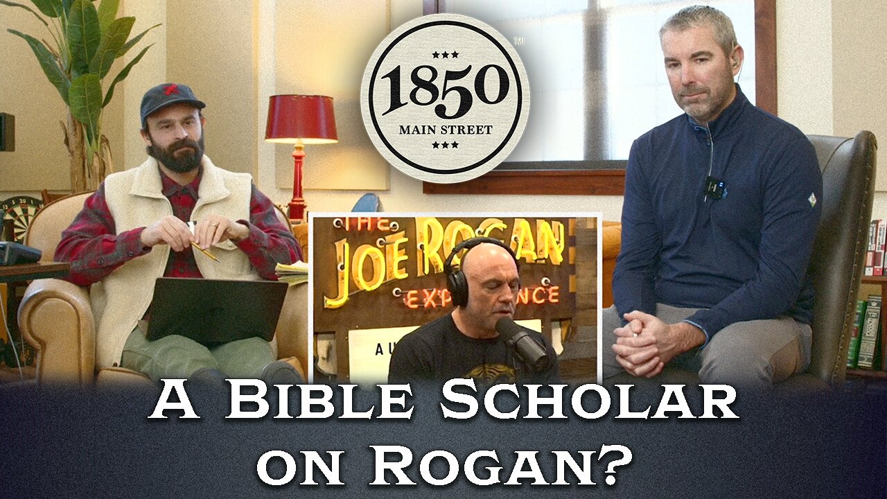 A Bible Scholar on Rogan?