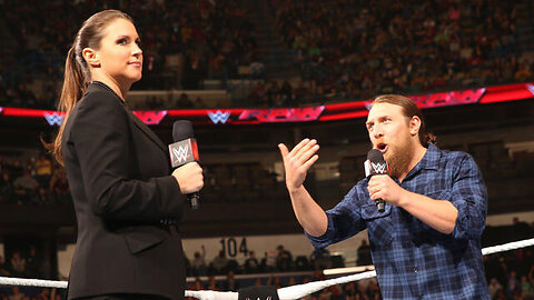 Stephanie McMahon questions Daniel Bryan's decision to return to ring: Raw, Jan 12, 2015 @wwefree