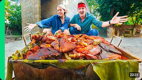 Mayan Meat Suitcase!! Underground Mexican Barbecue!!