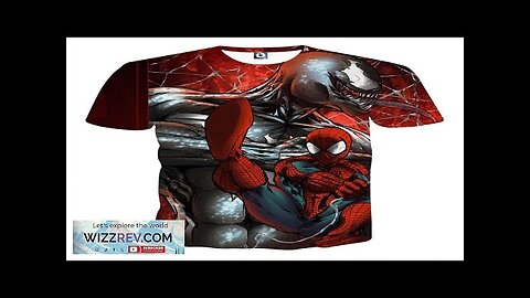 Spiderman Venom Web Villain Design Full Print T-Shirt Review