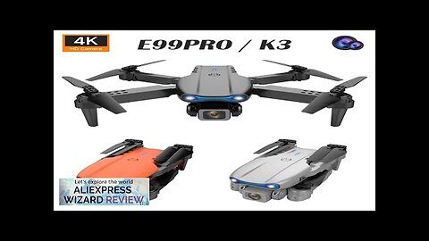 New E99Pro RC Drone 4K Professinal With Wide Angle Dual HD Camera Review