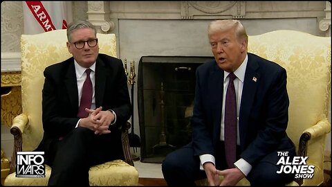Master Pedophile Control Officer Keir Starmer Appears To Roll Over To President Trump's Peace Deal