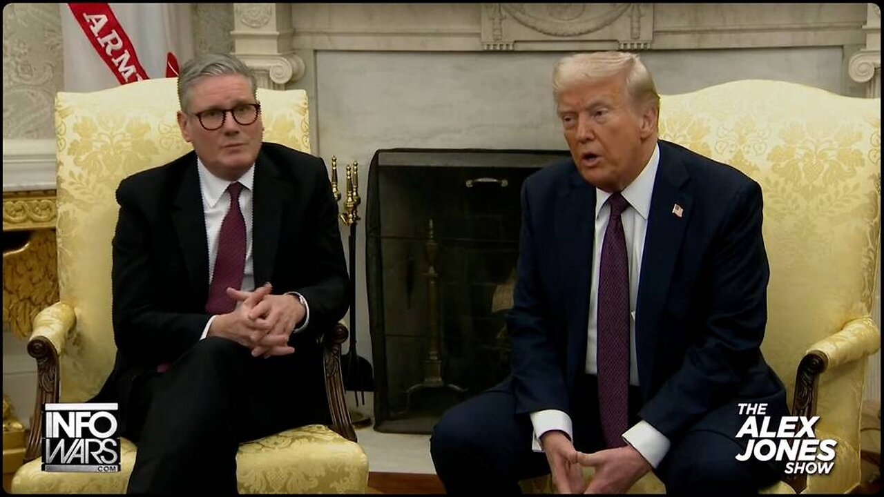 Master Pedophile Control Officer Keir Starmer Appears To Roll Over To President Trump's Peace Deal