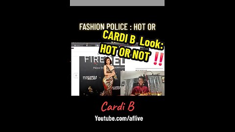 #CardiB Look #FashionPolice at the #Grammys #2025