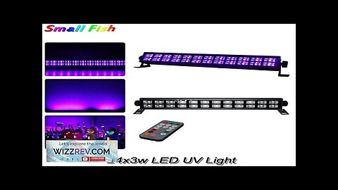 24x3w LED Wall Wash UV Lights DMX Stage Lighting Bar HomeParty Club Review