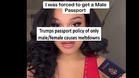 Trump makes passports only male and female, trans breakdown