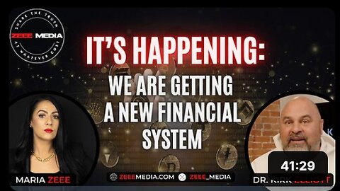 It's Happening: We Are Getting A New Financial System - Dr. Kirk Elliott