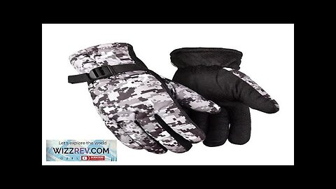 Waterproof Cotton Gloves for Men and Women Breathable Snow Gloves Motorcycle Gloves Review