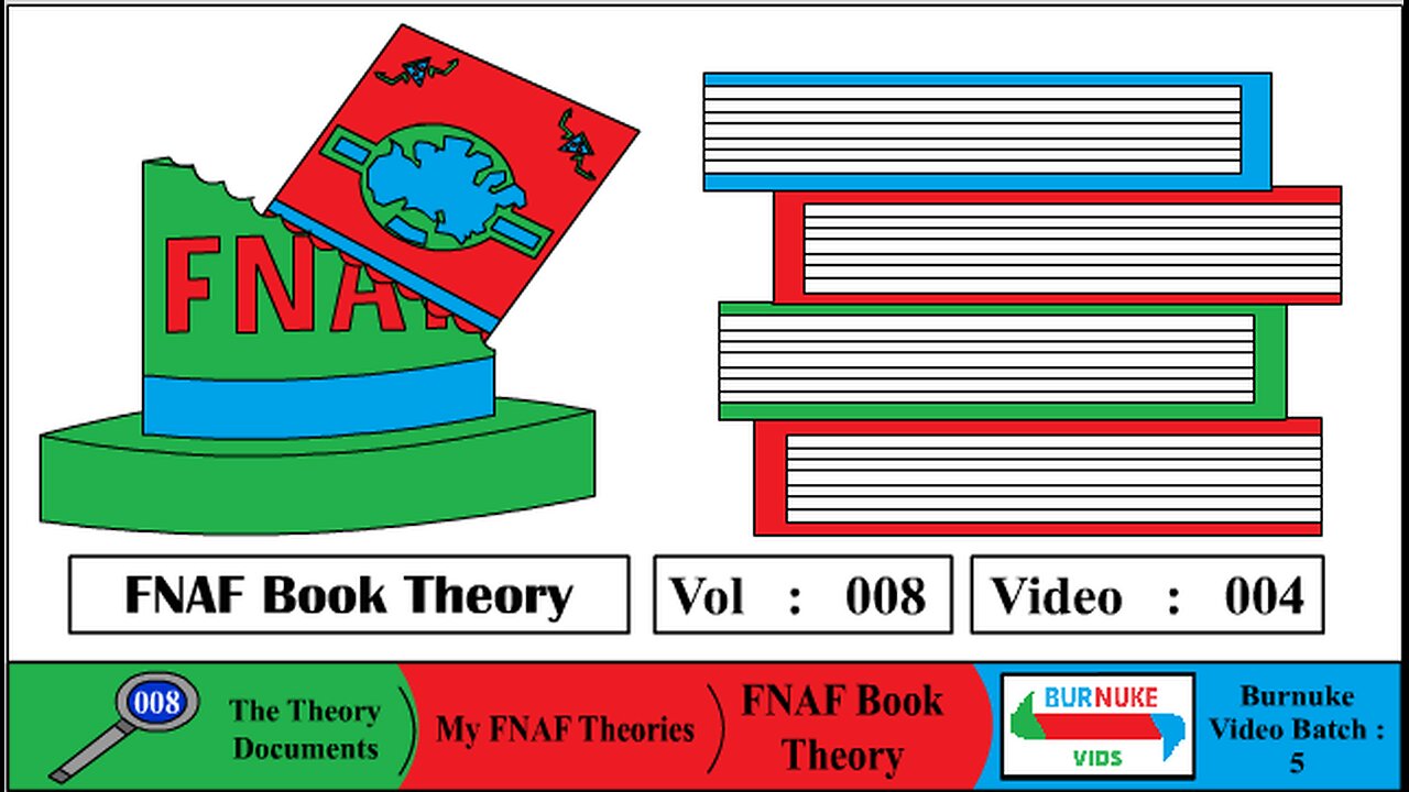 FNAF Books Theory (Vol 8 Vid 4)