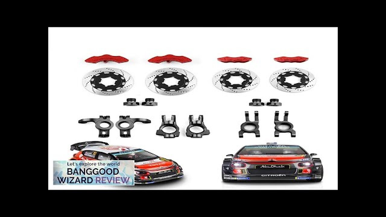 Upgraded Metal Simulation Disc Brake Kit Set for Citroen C3 KM E8374 Review