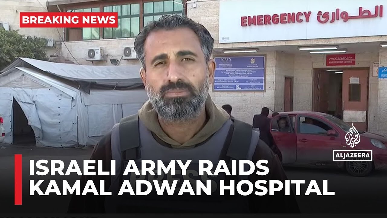 Israeli military storms Kamal Adwan Hospital