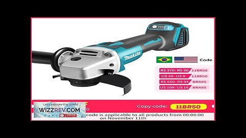 Makita DGA404 18vMakita power tools Grinder Tool Wireless Power Tools Electric Grinder Review