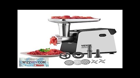 Electric Meat Grinder 3 Lbs/Min Sausage Stuffer Maker for Home Kitchen Review