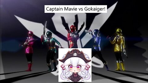 Gokaiger vs Captain Mavie Shinonami - Part of The Crew Part of The Ship (You Jank Duel School)