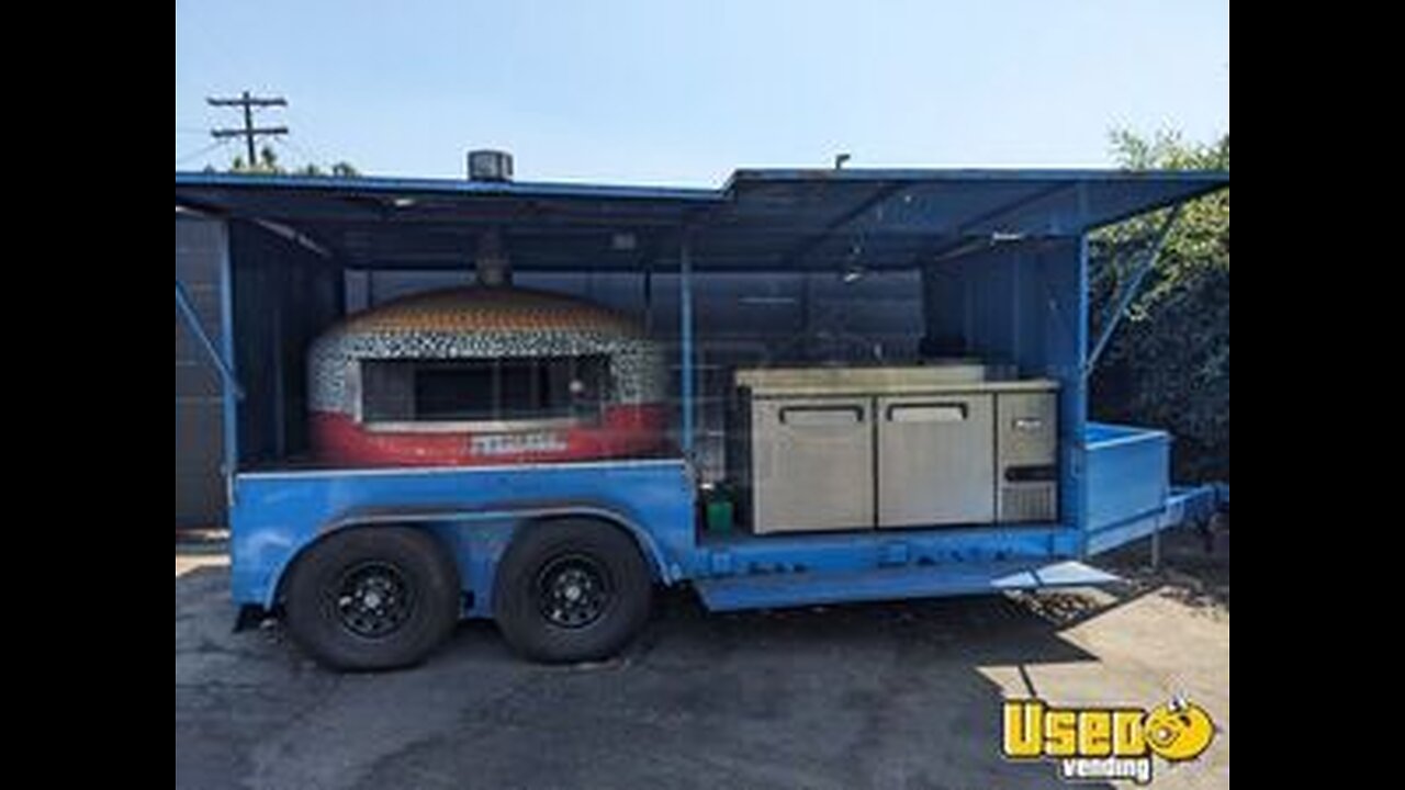 2020 Custom Wood Fired Pizza Oven Trailer | Concession Trailer for Sale for Sale in California!