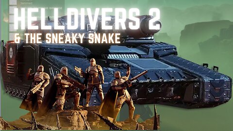 Being an Sneaky-Snake in Helldivers 2 #helldivers2 #gaming