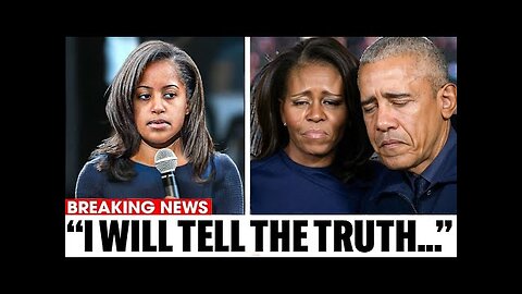 Michelle Obama Daughter Reveals TRAUMATIC Family Secret That SHOCKS Everyone