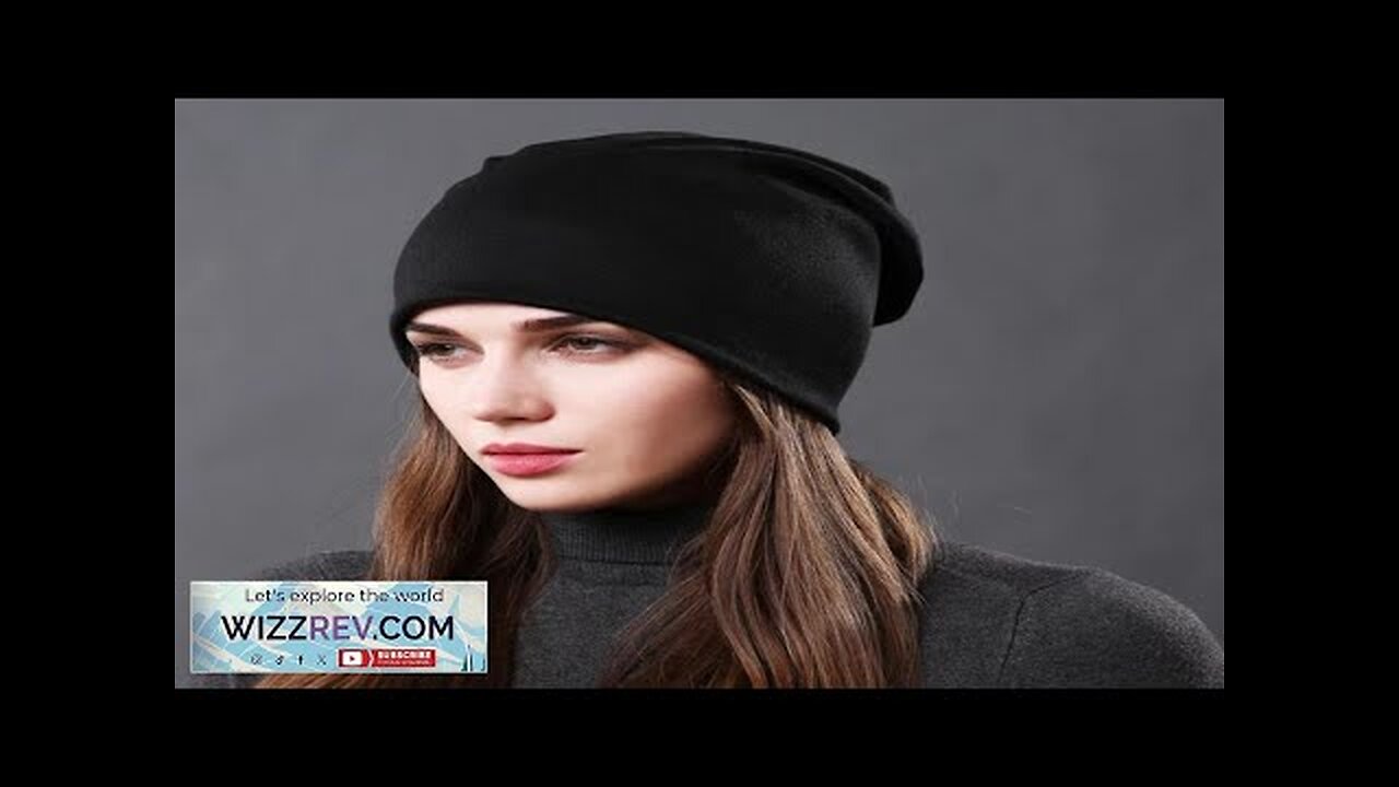 CNTANG New Autumn Winter Beanie Cotton Hat For Women Fashion Men Hip Review