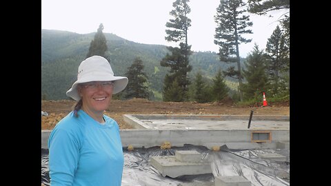 "Floor Framing At Off Grid Cabin 3 Jobsite" I.C. LLC Ad -Clip From Mountain Family Pioneers 3rd DVD