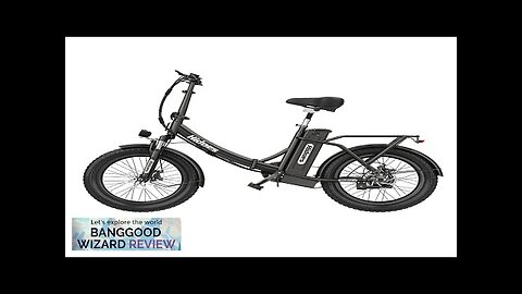 USA Direct Hidoes HD-C2 Electric Bike 48V 12AH Battery 800W Motor 20inch Review