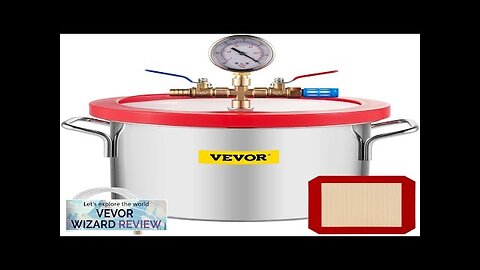 VEVOR Vacuum Chamber 1.5 Gallon Vacuum Degassing Chamber Glass Lid Stainless Steel Review