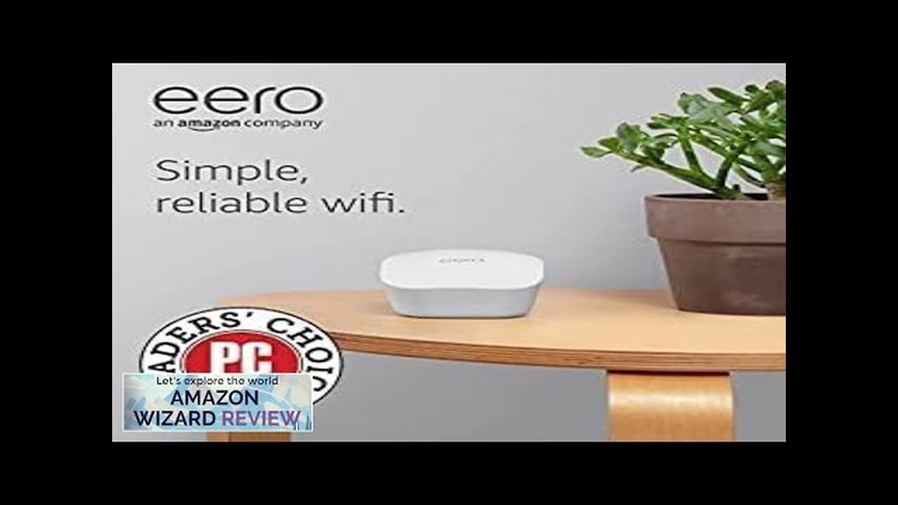 Amazon eero mesh WiFi system – router replacement for whole-home ...
