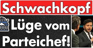 Schwachkopf-Lüge vom Grünen-Parteichef zur Habeck-Hausdurchsuchung! Markus Lanz widerspricht nicht!