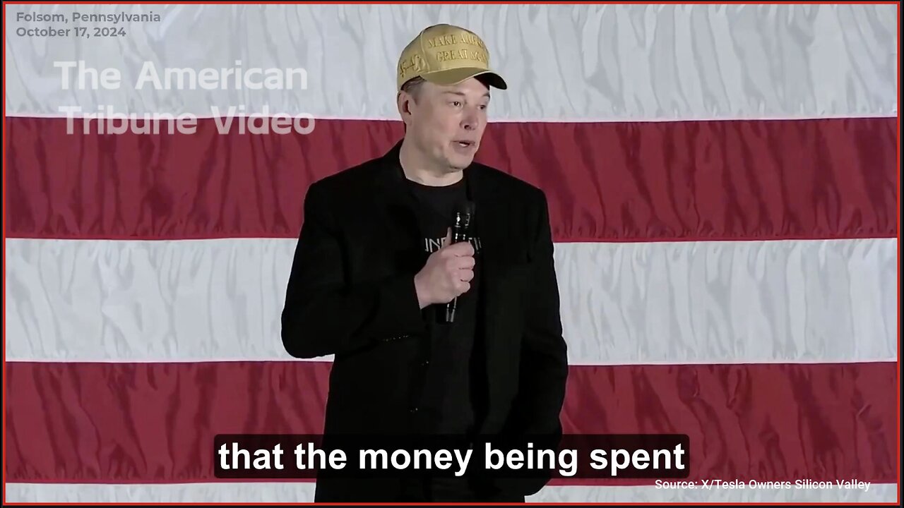 WATCH: Elon Drops Bombshell about “Staggering Amount” of Fraud in Government Spending