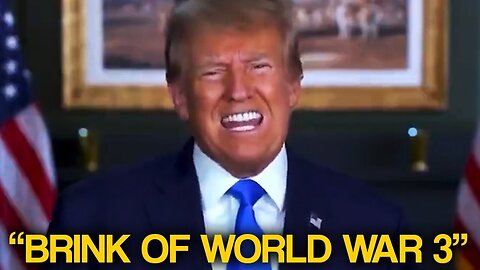 Breaking: Trump Gives World War III Warning!