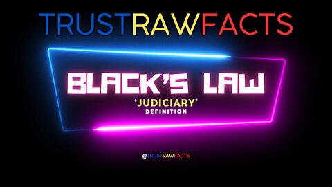 TRF - Black's Law Dictionary - Judiciary