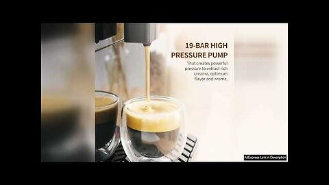 Mcilpoog HI03 Super Automatic Espresso Machine with Grinder & Milk Frother WiFi Review