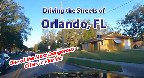 Driving the Streets of Orlando Fl - The Places you Don't See when you go to Disney World